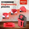20Pcs Wall Mount Tool & Battery Holder with Screw Drill Tool Hanger Battery Mount Dock Rack for Milwaukee M18 18V Tool & Battery