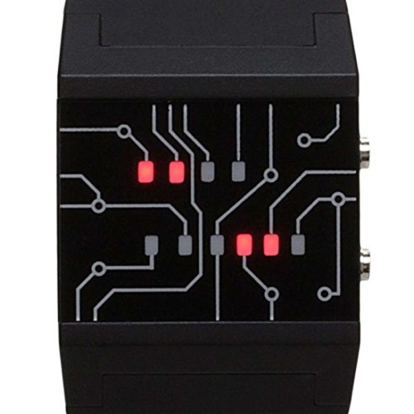 Binary Watch / Professional / Men / Unique Accessories / Circuit Board Design