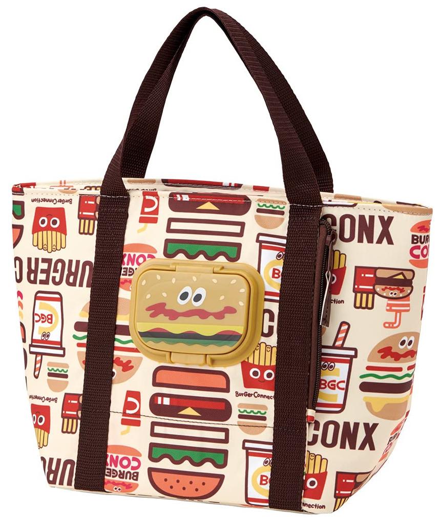 Skater Cold Bag with Wet Tissue Pocket Burger Conks Mix KCLBP1-A