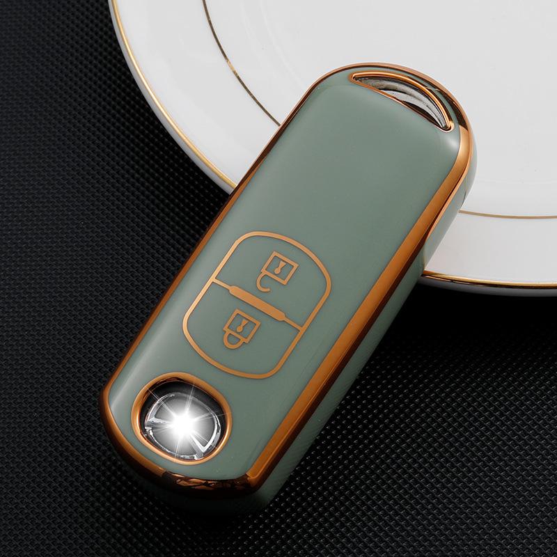 Phnom Penh  2/3/4 Button TPU Car Remote Key Case Cover Fit for Mazda 2 3 6 Axela Atenza CX-5 CX5 CX-7 CX-9 2014 2015 2016 2017 2018