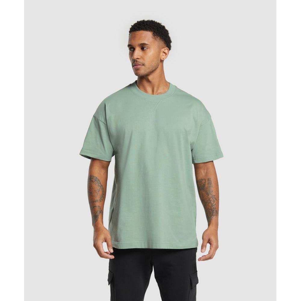 

Футболка GYMSHARK Rest Day Essentials Долларовый зеленый A3A8P ECJB XS