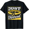 Just Divorced Separate Sarcastic Divorce Ex T-Shirt