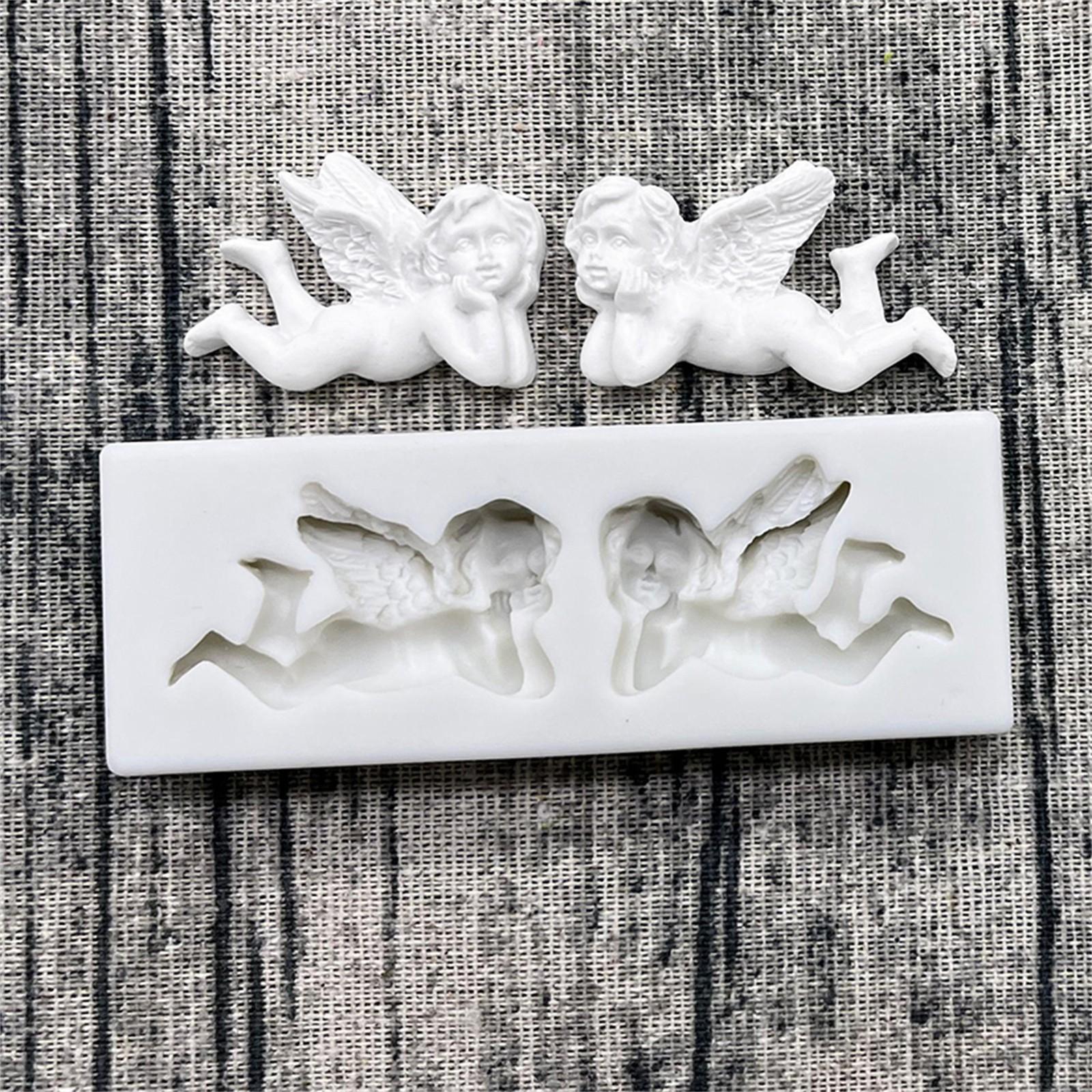 

Angel Baby силиконовая форма для помадки шоколад сахарная форма инструменты для выпечки аксессуары One Size