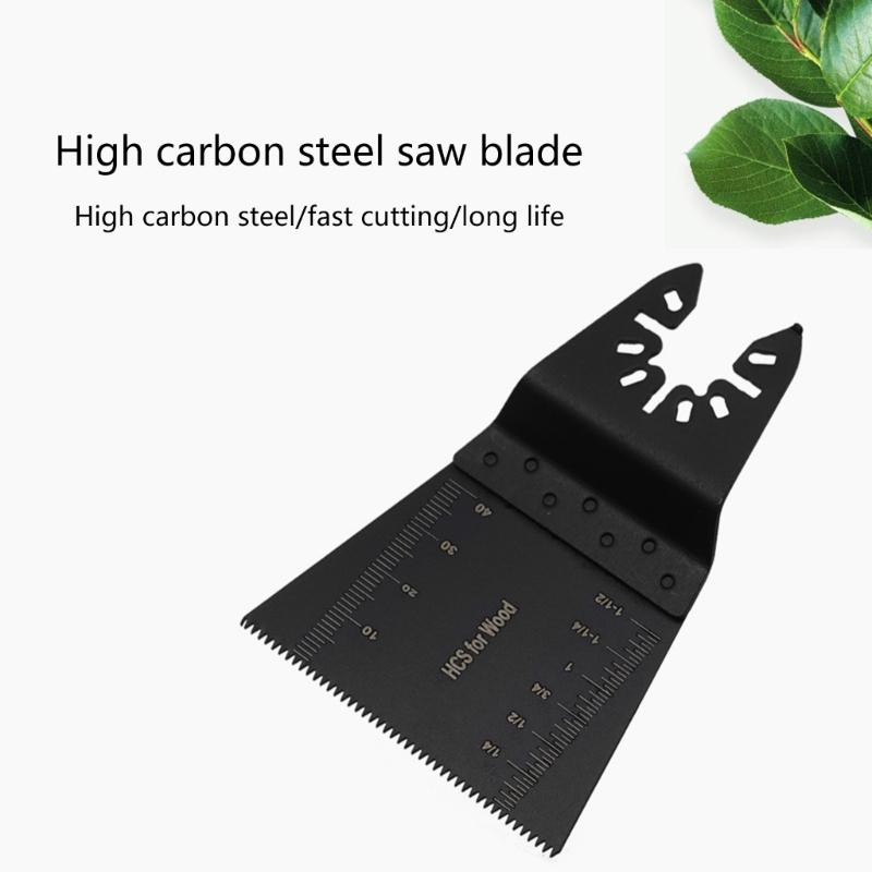65mm Wide Wood Cutter Saw Cutter Wood Oscillating Multitool Quick Releases Saw Cutter for Oscillating Tool Precise Scale