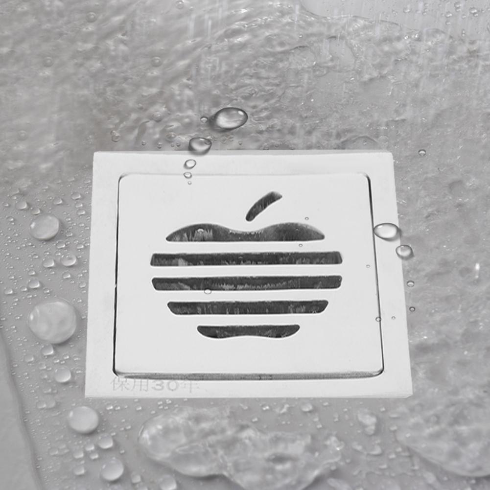 Bathroom Stainless Steel Floor Drain Shower Drainer Anti Clogging and Odor Floor Strainer