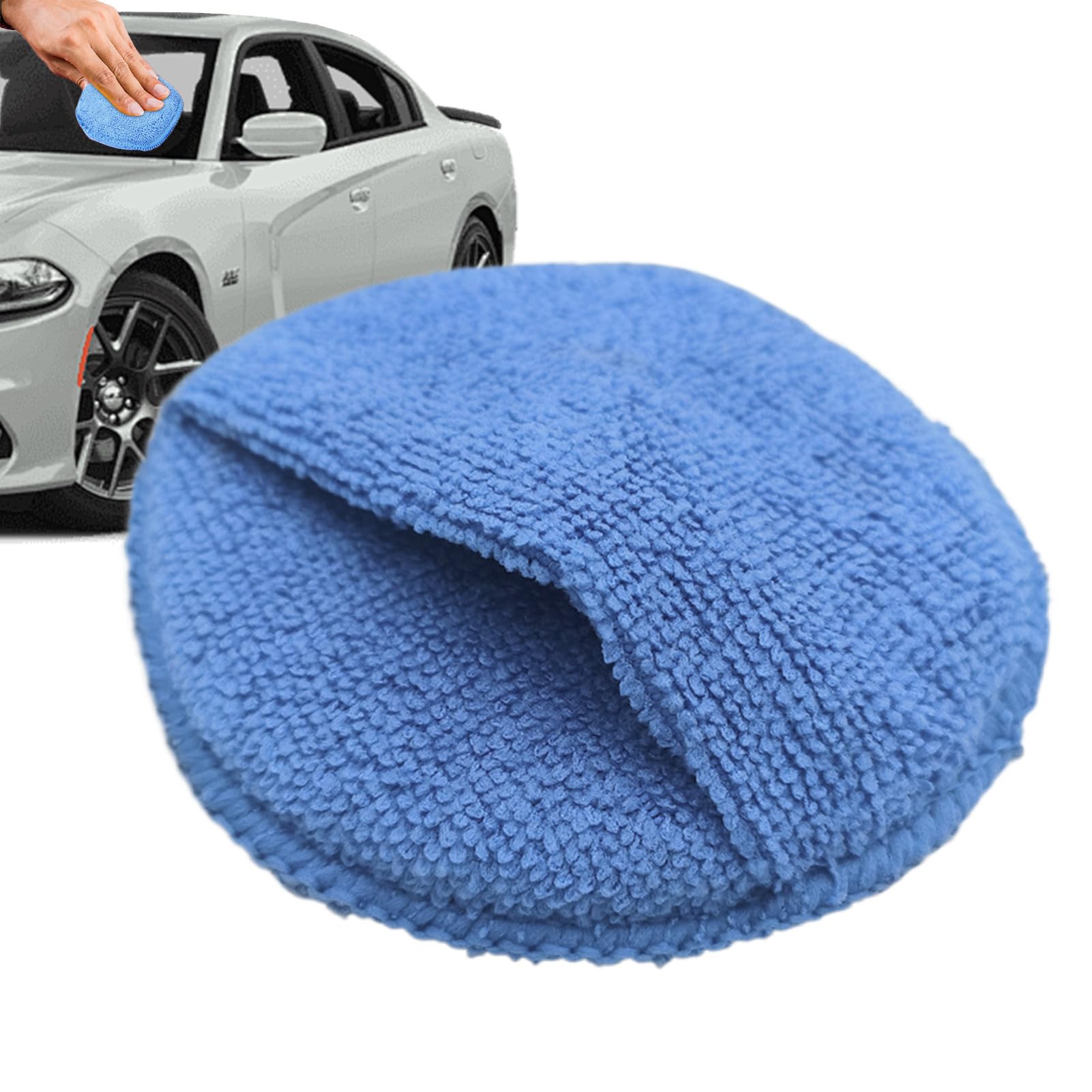 

Wax applicator pad | Polish application pad, fine fiber sponge See description синий