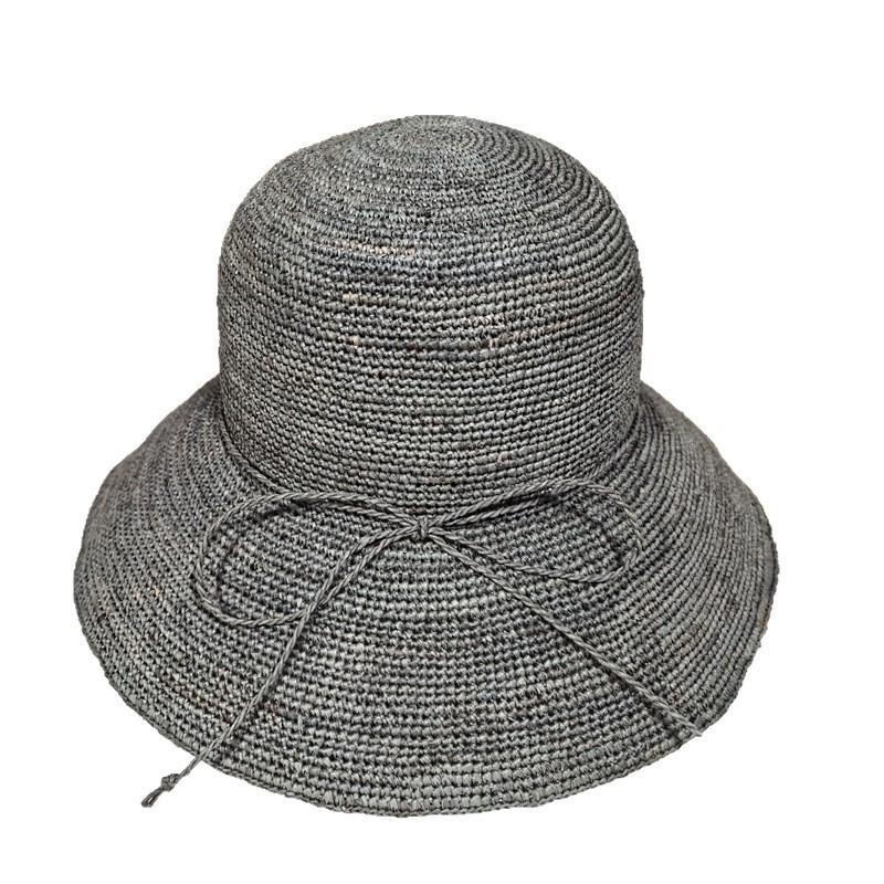 Foldable Raffia Straw Hat Bucket Hat Straw Woven Basin Hat Summer Hand Woven Straw Hat Sunshade Sunscreen Basin Hat New