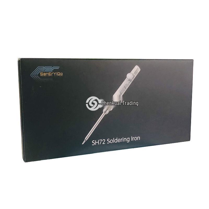 SH72 Mini Portable Soldering Iron 12V-24V, Non-slip Handle, 220-400℃ Temperature Control