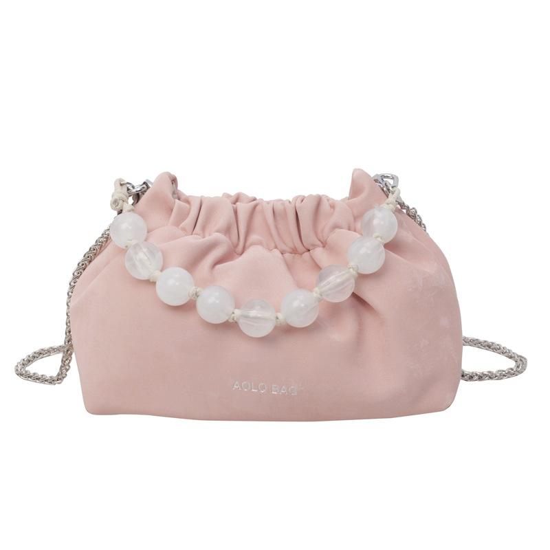 Super fire niche bundle cloud bag popular versatile chain bag women's 2025 new shoulder messenger bag bucket bag