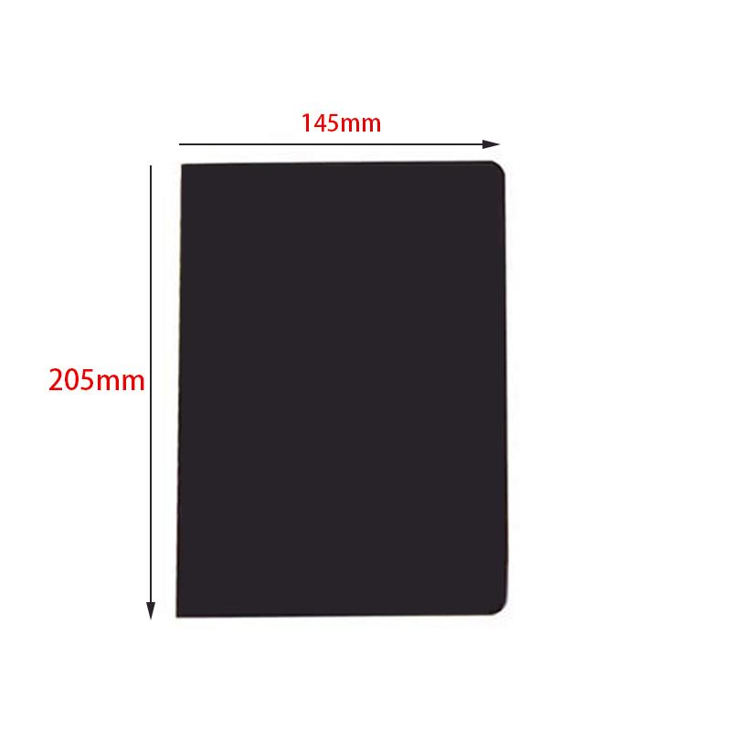 Creative Black Paper Notebook Diary Notepad 16K 32K 56K Sketch Graffiti Notebook For Drawing Painting Office School Stationery
