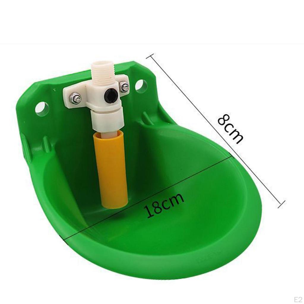 Automatic Sheep Water Bowl Auto Dispenser Feeder Supplies Adapter for Farm Animals