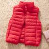 White Duck Down Women Sleeveless Jackets Arrivals Female Ultra Lightweight Packable Vest Women Coats