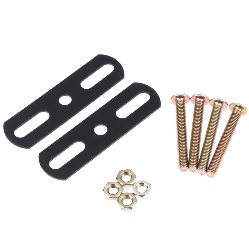 Sturdy 2Sets Flat Support Bracket for Furniture Repair Joint Board Bed Frame Fixing Connector Home Use