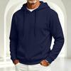 Men's Lined Hoodie Color Casual Pullover