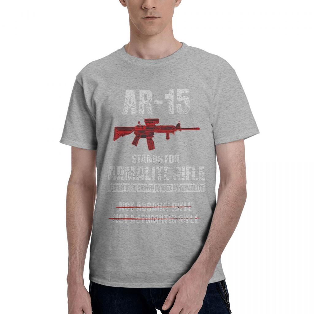 Patriotic Ar15 V2 M 0019 Ar15 Stands For Armalite 100 Cotton Casual Breathable Confortable Tshirt High End Mens Clothing Men