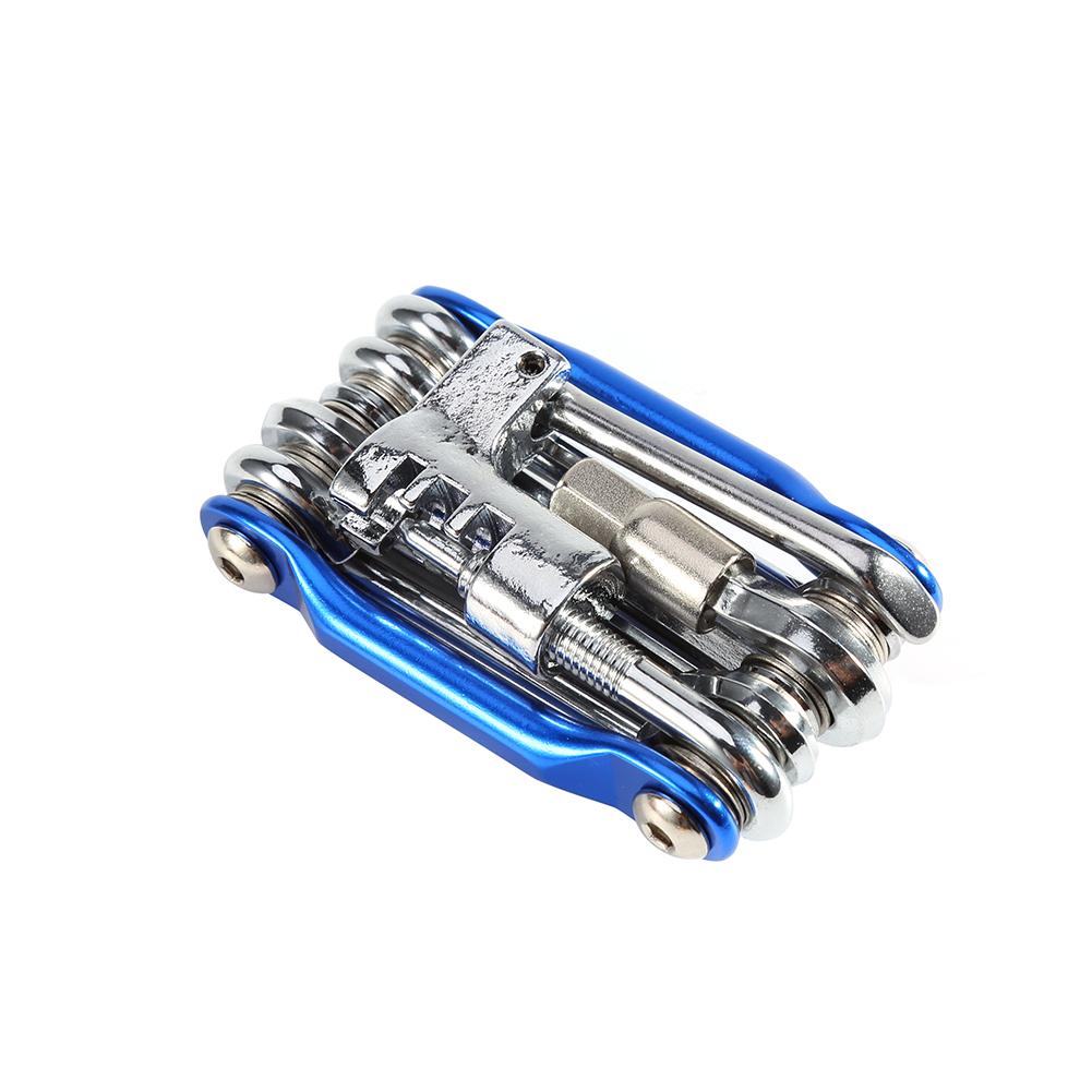11in1 Transformers Bicycle Repair Tool Bike Pocket Multi Function Folding Tool