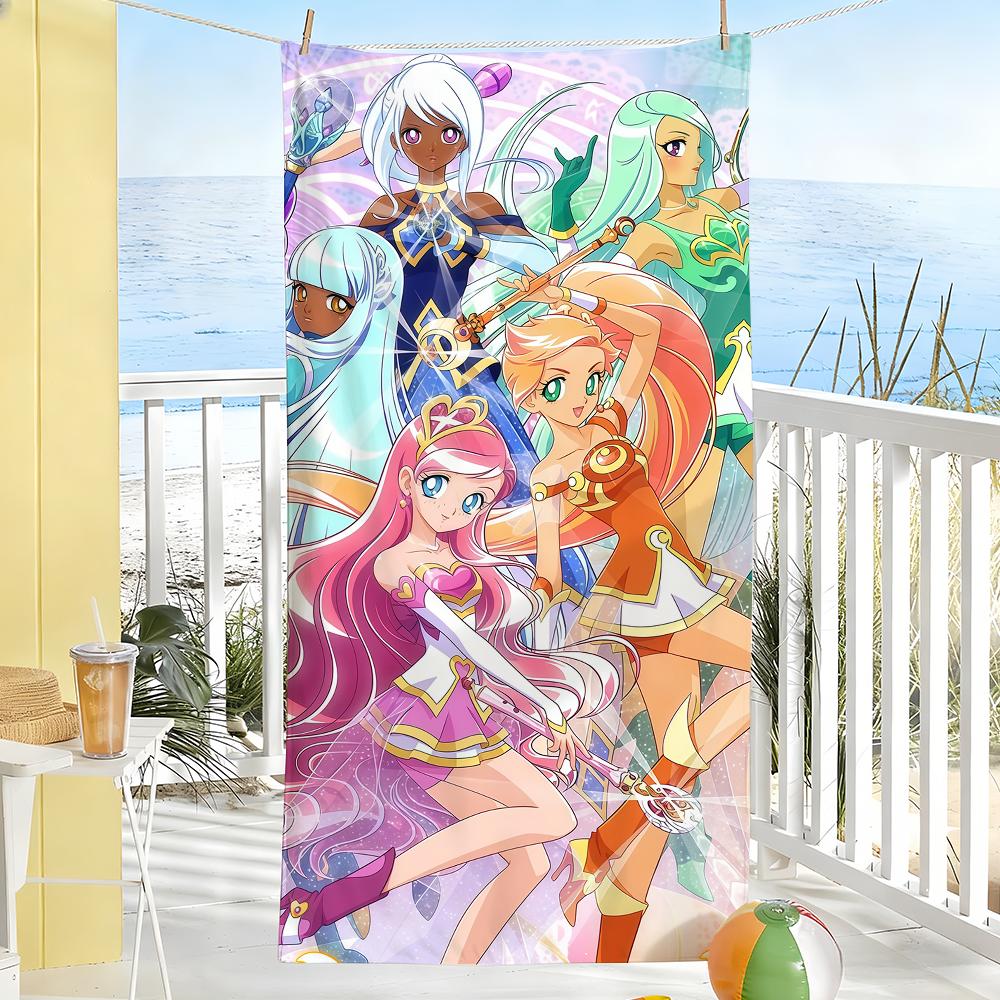 Cartoon Fashion L-loliRock Beach Towel For Beaches Yoga Studios Gyms Hot Springs Swimming Pools And Picnics