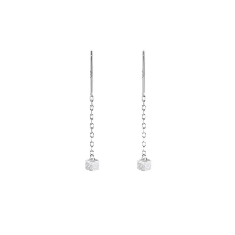 Minimalist Square Stud Earrings – Trendy, Comfortable, Sleep-Friendly Ear Jewelry for Women