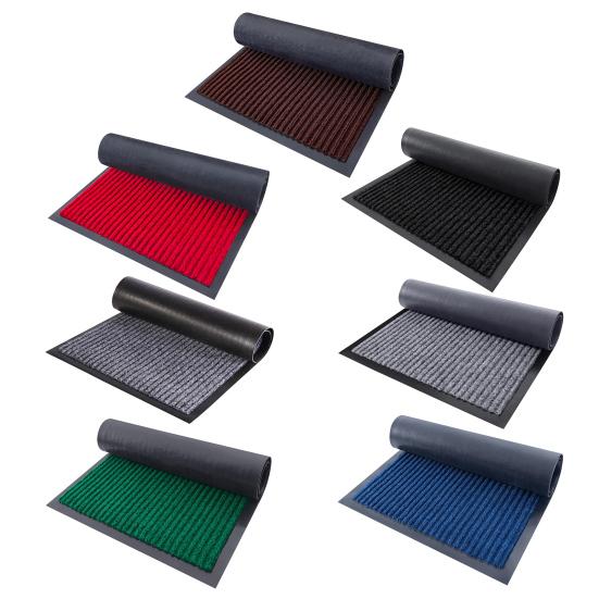 Floor Mat Anti-Slip Design Ultra-Thin Profile Door Mat Moisture-absorbing Entry Rug Sand-proof Entrance Mat