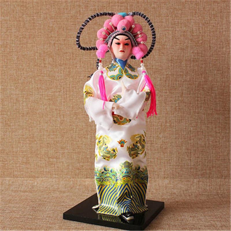 Beautiful Beijing Opera dolls Chinese style Peking Opera Silk doll Beijing special gifts Chinese cultural Rag doll sushi boat