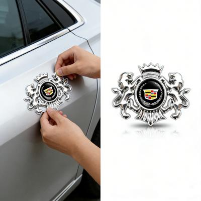 3D Car Body Side Window Sticker Lion Badge Decals for Escalade CT4 CT5 CT6 XT4 XT5 XT6 CTS ATS SRX XTS STS BLS SLR XLR Jnfb21