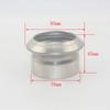 Automotive Exhaust Flange 304 Stainless Steel Universal Flange Used for Mercedes-Benz BMW