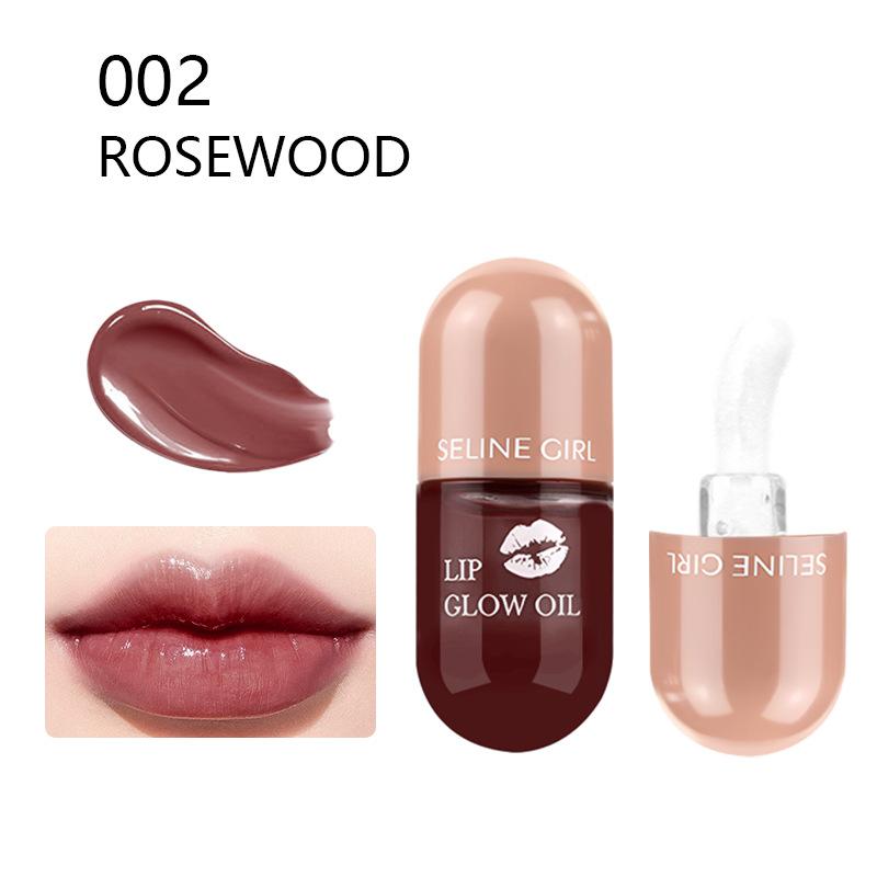 Long-lasting Moisturising Lip Honey Colour Change Easy To Apply Waterproof Moisturising Three-dimensional Lip Gloss Lip Glaze Lip Honey