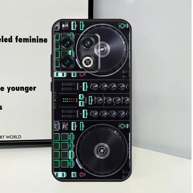 DJ Mixer Deck Controller For OnePlus Nord 5 CE 4 2 3 Lite N20 N30 Case For OnePlus 15R 13R 12R 13 12 11 10 Pro 10T 13T