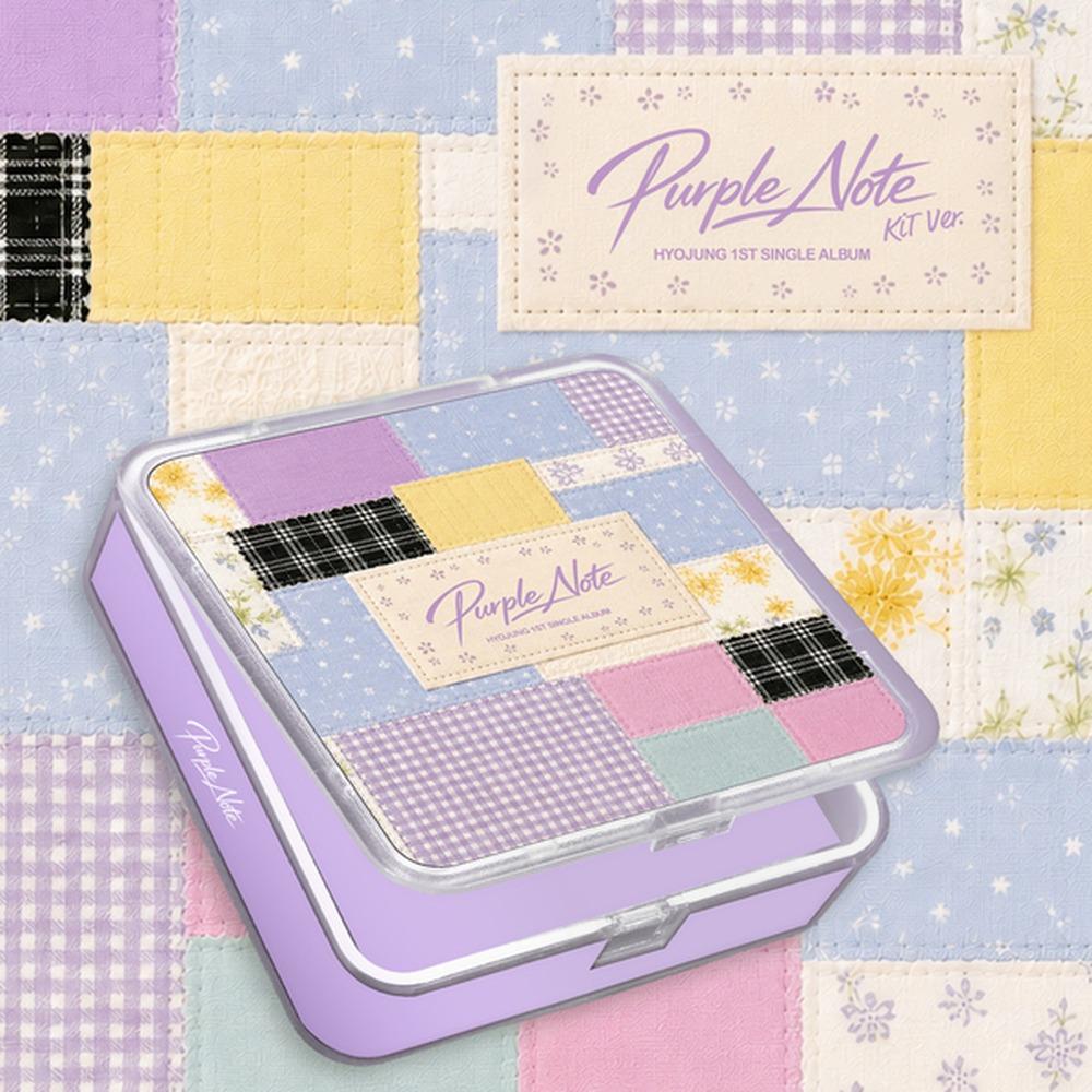 [Pre-order] HYOJUNG (OH MY GIRL) 1st Single Album ‘Purple Note’ Official K-POP Album CD