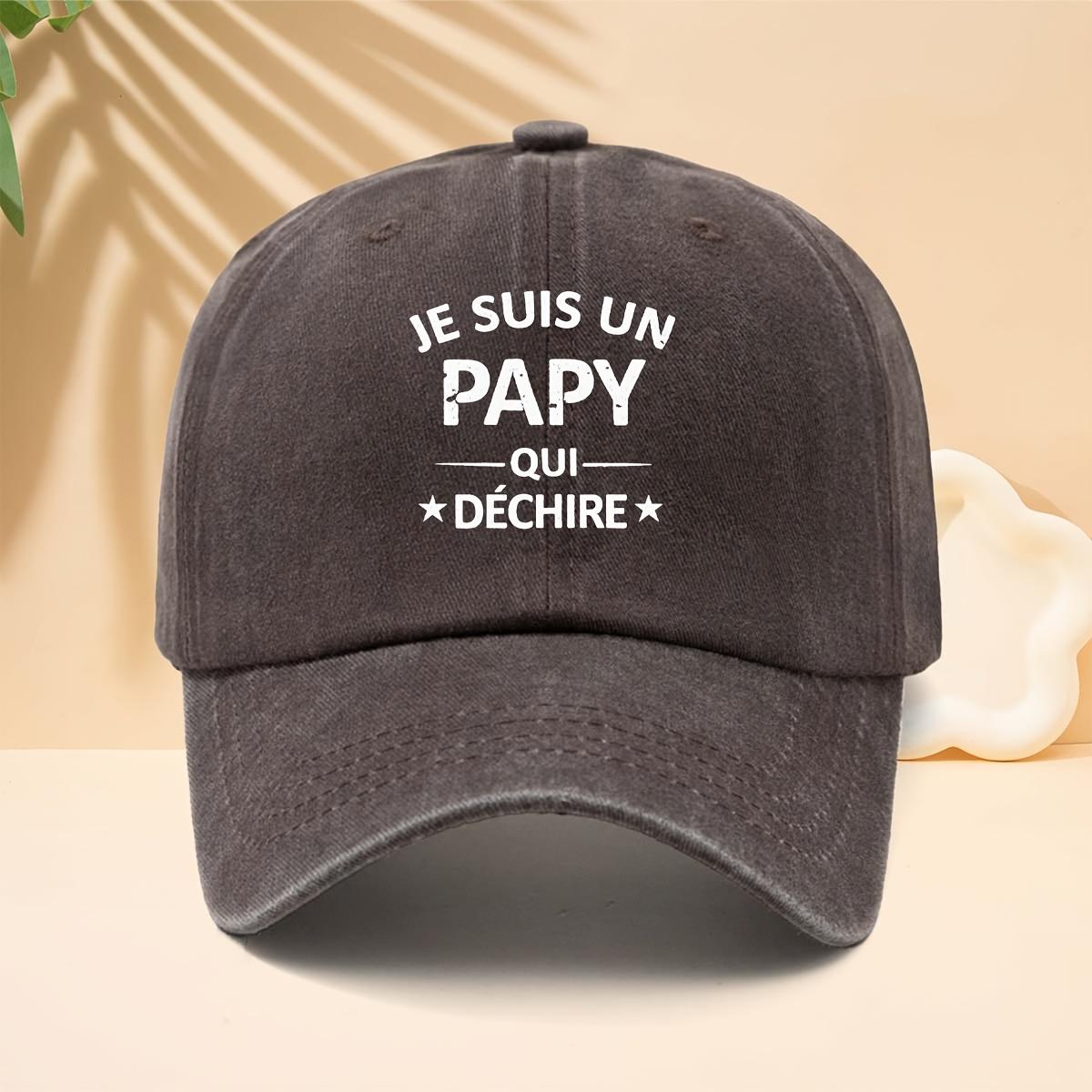 Baseball Cap Trendy Old Denim Peaked Trucker Hat коричневый