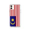 Phone Case – Flag of Malaysia – Compatible iPhone 11 – Soft Case – Resistant and Shockproof - Silicone - Pixelforma
