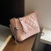 Premium Texture Rhombus Chain Messenger Bag Small Bag Women's Small Satchel Versatile Fashion Shoulder Bag
