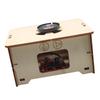 Wood Record Player Puzzle DIY Educational Science Phonograph Puzzle Model for Students