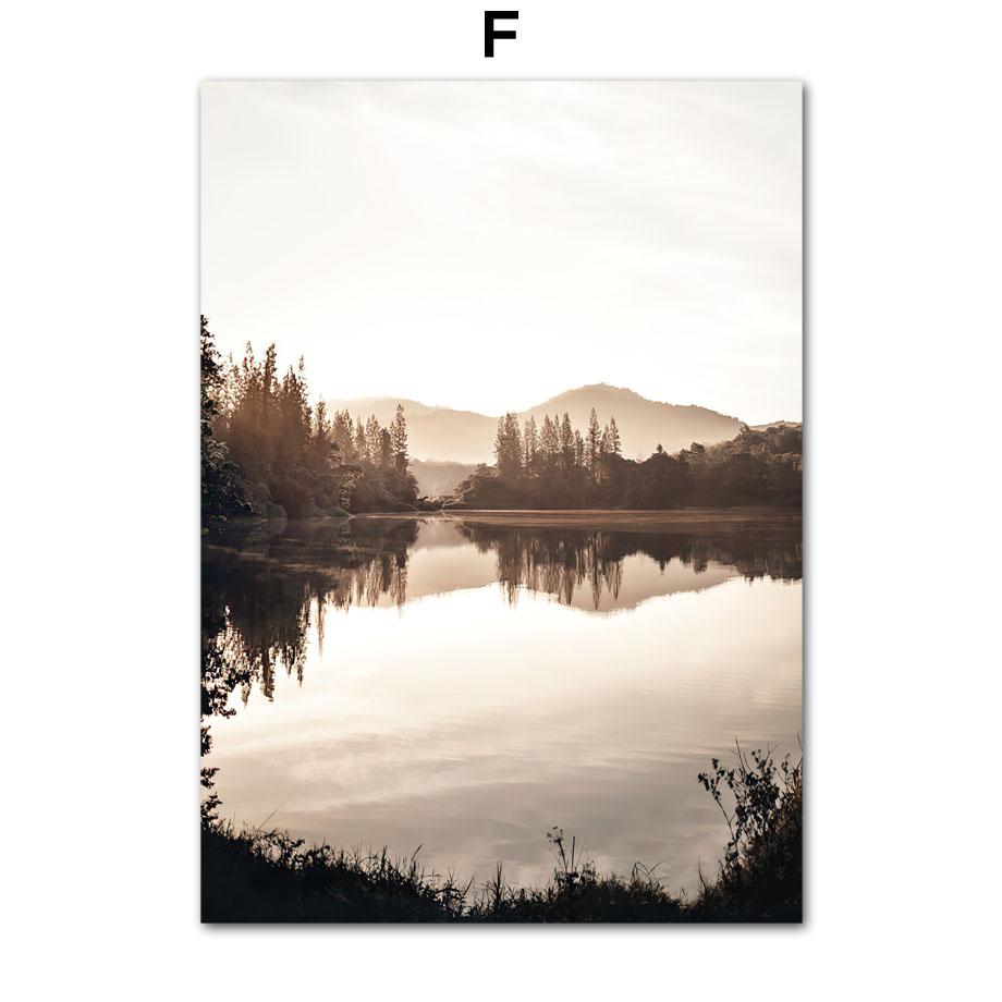 Nordic Reed Beige Plant Tiger Horse Scandinavian Quote Wall Art Canvas Painting Poster And Prints Pictures For Living Room Decor