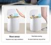 Jieanhui Automatic Smart Sensor Trash Can with Lid - Waterproof for Kitchen, Bathroom, or Living Room