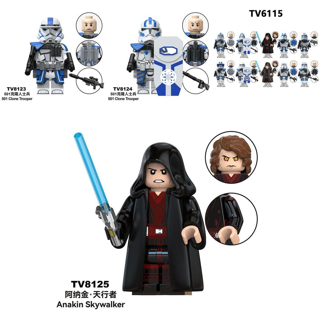 Star Wars Darth Vader Clone Soldier Building Block Man For Creative Building Kids Gift