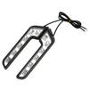 6 LED L Shaped Driving Lamp Waterproof Car LED Lamp Lights Fog Light  Fog Conditions