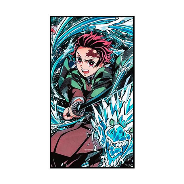 Japonské klasické anime Demon Slayer Dekorace Nástěnná malba Kreslený plakát Obraz na plátně a nástěnné umělecké tisky pro moderní domácí dekoraci