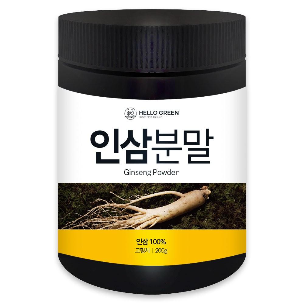 Hello Green Ginseng Powder 1 pcs 200g