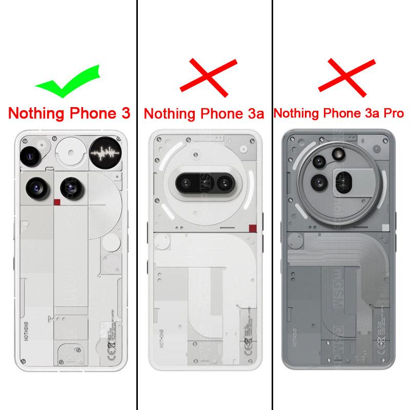 Shockproof Metal Phone Case for Nothing Phone 3 Aluminium Alloy Metal Frame Hard Matte Bumper Cover for Nothing Phone3 A024