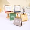 English 2026 2026 Mini Simple Small Desk Calendar Pocket Portable Daily Memo Calendar Planner Desktop Decor Office Stationery