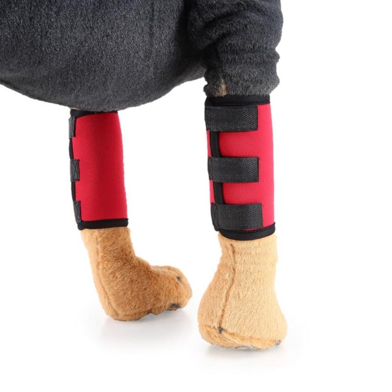 Hund Ellenbogenbandage Schutzpolster für Hunde Verletzungsprävention Leckschutz Ärmel