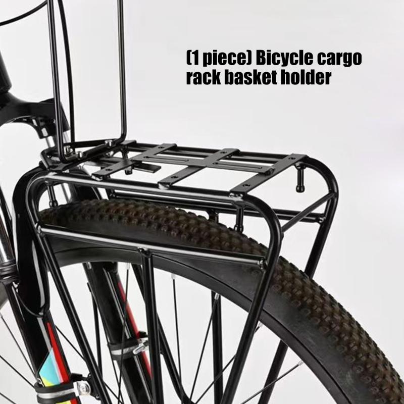 Universals Bike Cargo Rack Heavy Type Alloys Bicycles Carriers Basket For Mountain Folding Bikes Easy Installation