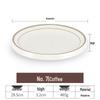 Durable Melamine Round Serving Plate
