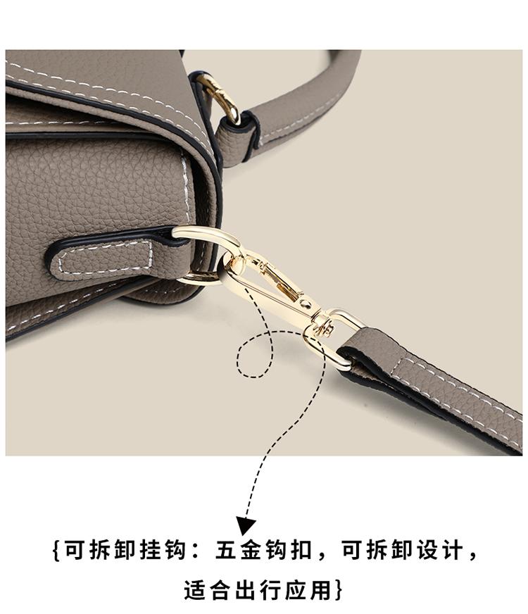 Bag, women's bag, fashionable handbag, light luxury, niche luxury, high-end sense, crossbody shoulder bag, large capacity