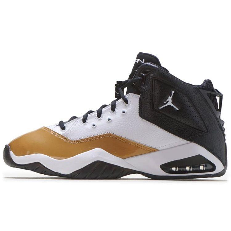 

Мужские кроссовки Air Jordan Jordan BLoyal White Black Gold Metallic-Gold CT1603-100