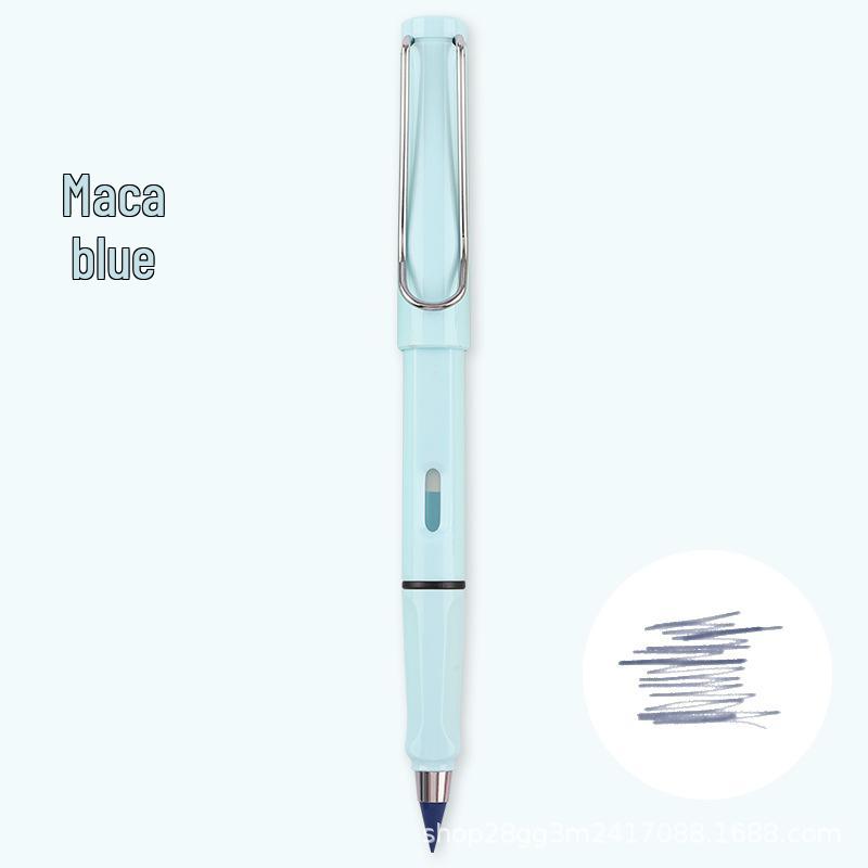 Macaron Pastel Large Barrel Colored Pencil - Student Posture Correction, Everlasting, No Sharpening Needed, Ideal for Kindergarten