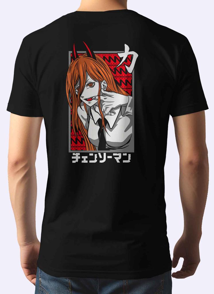 Chainsaw Unisex Pochita Cute Anime Print T Shirt 2026 New Summer Unisex Oversized Streetwear Casual Short Sleeve Tee Tops