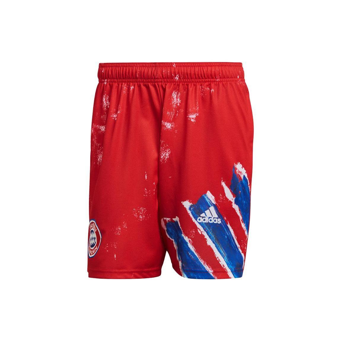 

Adidas Футбольные шорты с логотипом Letter, мужские шорты, красные GJ9093 S