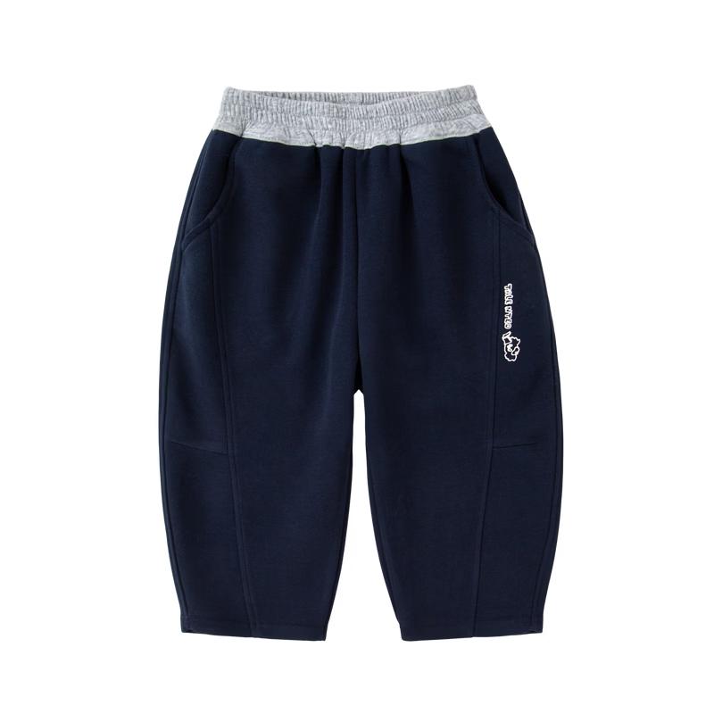 Dudu Family Kids  Autumn Loose Banana Casual Pants 130